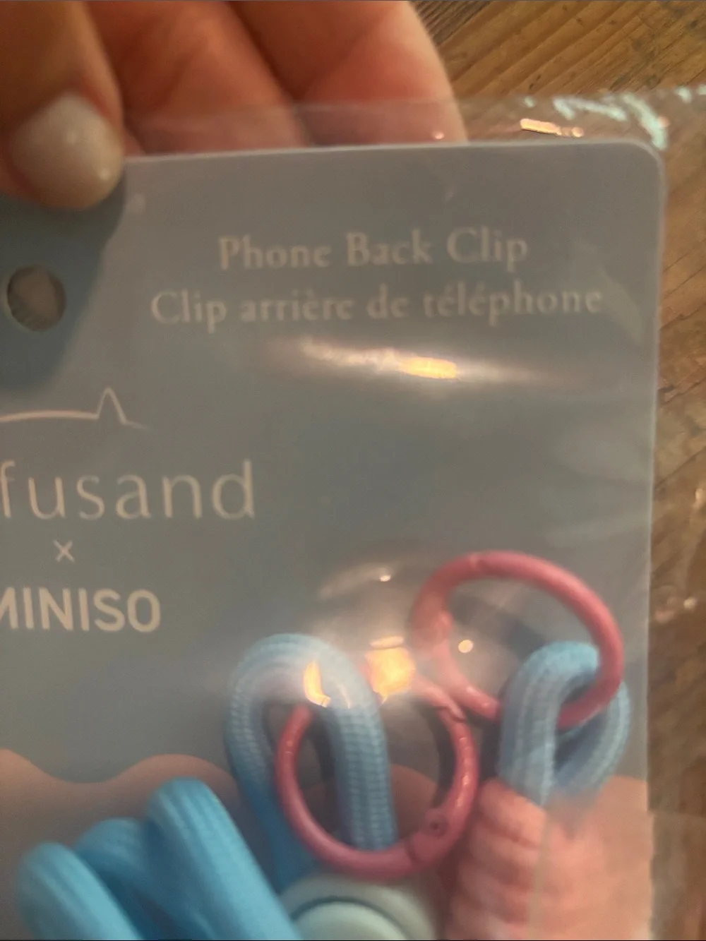 Miniso 🐱😻Plush Phone case Holder - adorable cat design- Mofusand